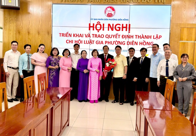 Hội Luật gia Tp.Hồ Chí Minh ra mắt Chi hội Luật gia mới - Ảnh 1.