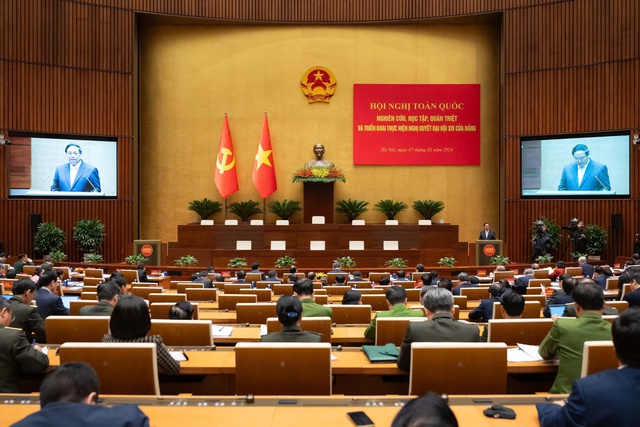 Thủ tướng: Hiện thực h&oacute;a Chương tr&igrave;nh h&agrave;nh động Nghị quyết Đại hội XIV th&agrave;nh sản phẩm - Ảnh 2.