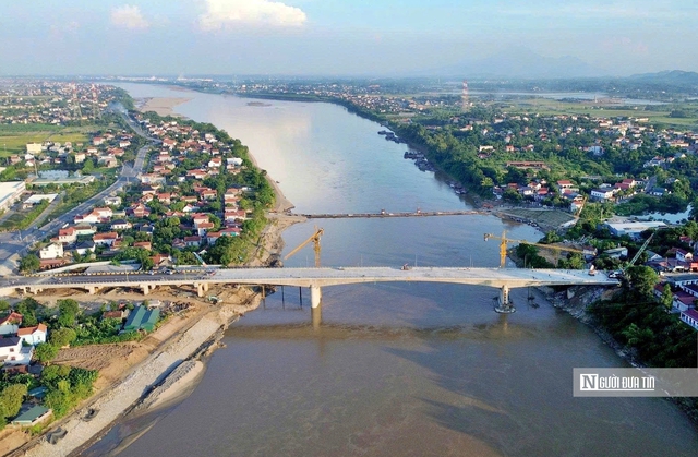 Bổ sung gần 200 tỷ đồng cho Ph&uacute; Thọ mở rộng đường nối cầu Phong Ch&acirc;u với đường li&ecirc;n v&ugrave;ng - Ảnh 1.