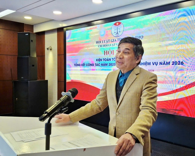 C&ocirc;ng bố quyết định th&agrave;nh lập Chi bộ Hội Luật gia tỉnh Ph&uacute; Thọ- Ảnh 1.