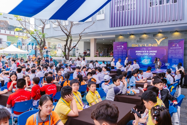 Đ&agrave; Nẵng: Học sinh 23 trường tranh t&agrave;i robot v&agrave; drone tại Sky-Line- Ảnh 5.