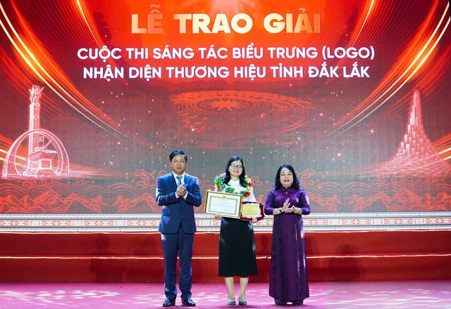 Đại ng&agrave;n v&agrave; biển cả giao h&ograve;a trong logo nhận diện mới của tỉnh Đắk Lắk- Ảnh 1.
