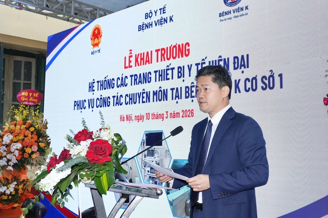 Bệnh viện K đưa v&agrave;o vận h&agrave;nh h&agrave;ng trăm trang thiết bị hiện đại về chẩn đo&aacute;n, điều trị ung thư - Ảnh 2.