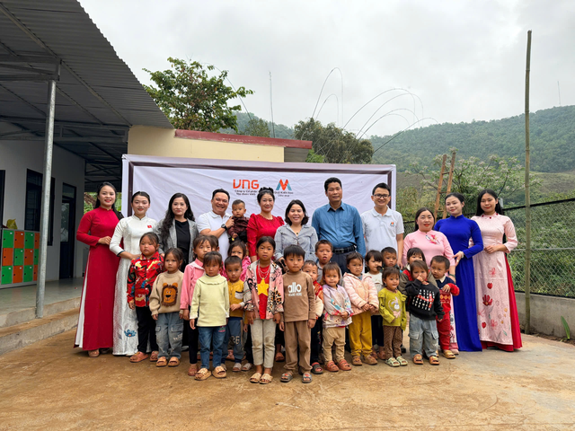 Quỹ Kiến tạo Ước mơ hỗ trợ hơn 1,5 tỷ đồng cải tạo hai điểm trường mầm non v&ugrave;ng cao Điện Bi&ecirc;n - Ảnh 2.