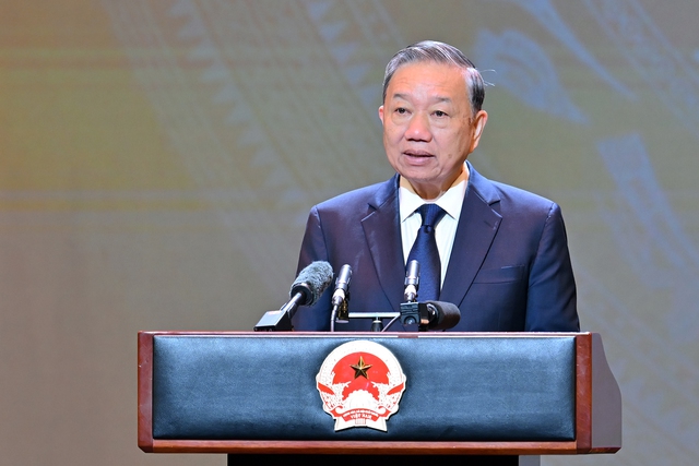 Tổng B&iacute; thư T&ocirc; L&acirc;m: B&aacute;o Đảng phải thực sự ti&ecirc;n phong, mẫu mực- Ảnh 2.