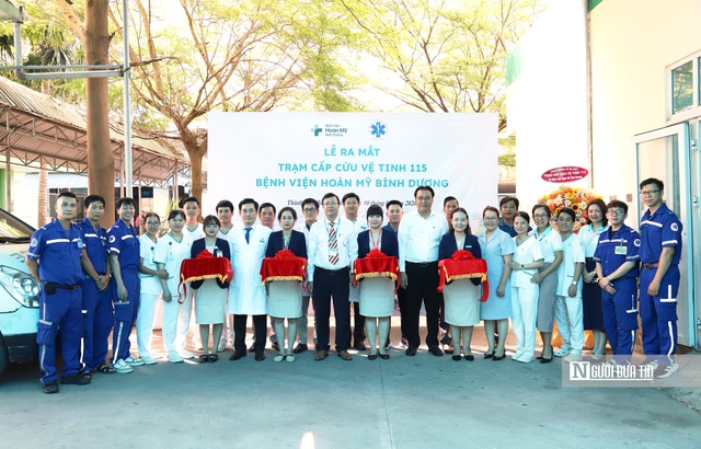 Bệnh viện Ho&agrave;n Mỹ B&igrave;nh Dương ra mắt trạm cấp cứu vệ tinh 115- Ảnh 4.