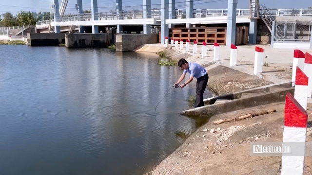 Theo dõi sát diễn biến xâm mặn, Tây Ninh chủ động ứng phó mùa khô- Ảnh 1. Theo dõi sát diễn biến xâm mặn, Tây Ninh chủ động ứng phó mùa khô- Ảnh 1.