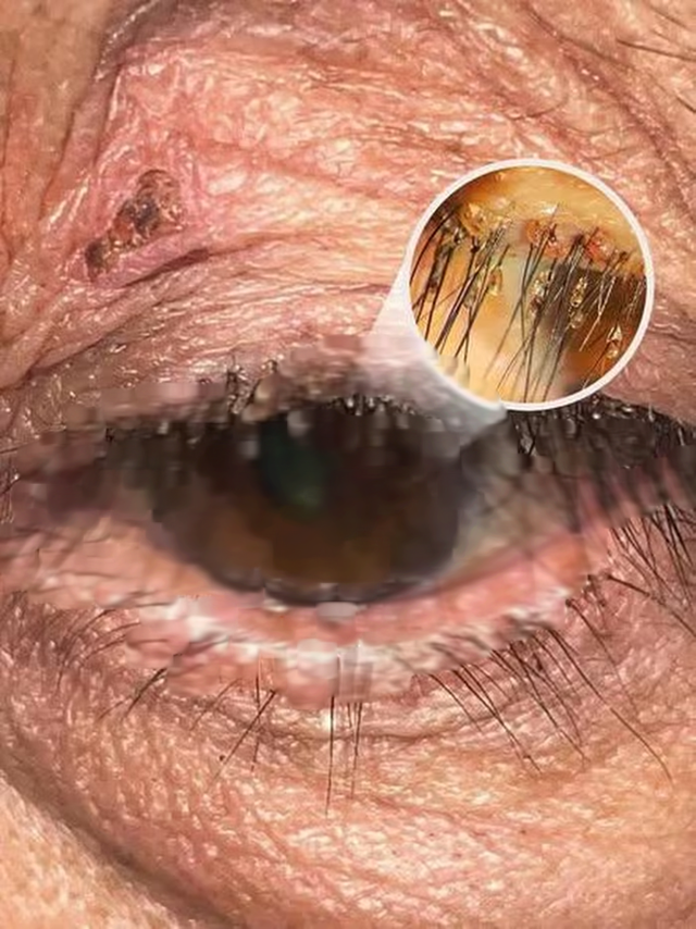 Ngứa mắt kh&oacute; chịu, đi kh&aacute;m ph&aacute;t hiện "thủ phạm" đ&aacute;ng sợ ở mi mắt - Ảnh 1.