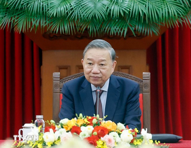 Tổng B&iacute; thư T&ocirc; L&acirc;m tiếp 3 Bộ trưởng Ngoại giao, Quốc ph&ograve;ng, C&ocirc;ng an Trung Quốc - Ảnh 3.