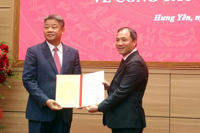 Phó Chủ tịch Hà Nội làm Phó Bí thư Tỉnh ủy Hưng Yên- Ảnh 1. Phó Chủ tịch Hà Nội làm Phó Bí thư Tỉnh ủy Hưng Yên- Ảnh 1.