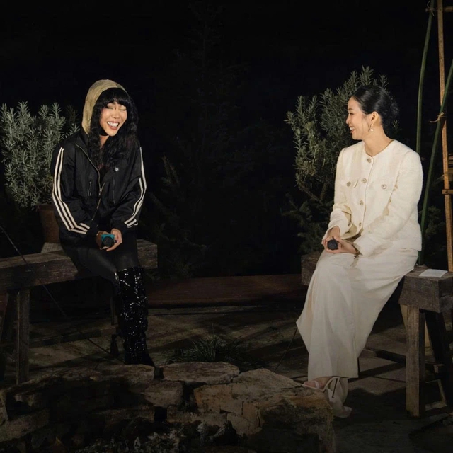 H&ocirc;n nh&acirc;n vi&ecirc;n m&atilde;n của MC Li&ecirc;u H&agrave; Trinh b&ecirc;n &ocirc;ng x&atilde; Anh Khoa - Ảnh 1.