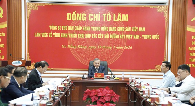 Th&uacute;c đẩy kết nối đường sắt Việt Nam-Trung Quốc, mở kh&ocirc;ng gian hợp t&aacute;c thiết thực - Ảnh 1.