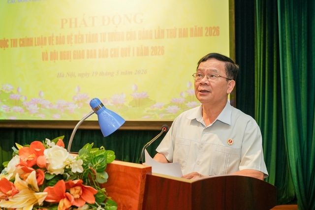 Ph&aacute;t động Cuộc thi ch&iacute;nh luận về bảo vệ nền tảng tư tưởng của Đảng năm 2026- Ảnh 1.