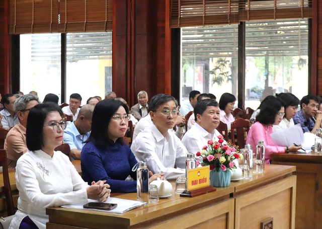 Chủ tịch Hội Luật gia Việt Nam tr&igrave;nh b&agrave;y cam kết trước cử tri Đ&agrave; Nẵng- Ảnh 5.