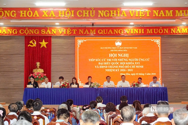 Tp.HCM: Nhiều địa phương tổ chức cử tri tiếp x&uacute;c người ứng cử Đại biểu Quốc hội kh&oacute;a XVI, ứng cử HĐND- Ảnh 2.