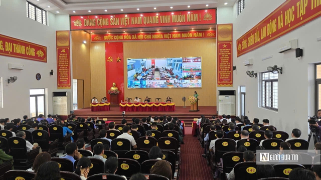 Viện trưởng VKSND - Chủ tịch HLG tỉnh Thanh H&oacute;a tiếp x&uacute;c cử tri tại nơi ứng cử đại biểu HĐND tỉnh- Ảnh 3.