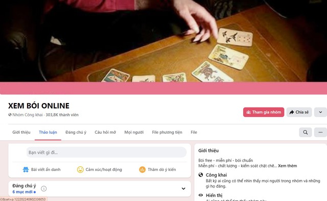 Cảnh báo chiêu trò lừa đảo xem bói, giải hạn online đầu năm- Ảnh 1. Cảnh báo chiêu trò lừa đảo xem bói, giải hạn online đầu năm- Ảnh 1.