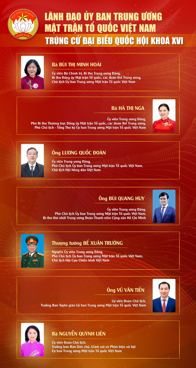 B&agrave; B&ugrave;i Thị Minh Ho&agrave;i tr&uacute;ng cử Đại biểu Quốc hội kh&oacute;a XVI - Ảnh 2.