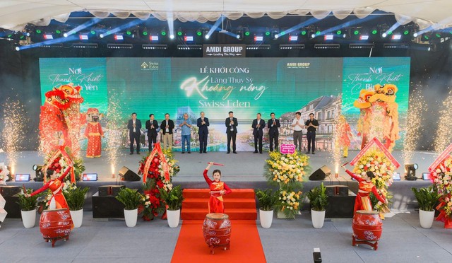 AMDI Group khởi c&ocirc;ng dự &aacute;n Swiss Eden: Đ&aacute;nh thức &ldquo;Mỏ v&agrave;ng&rdquo; kho&aacute;ng n&oacute;ng Thanh Thủy, định h&igrave;nh chuẩn sống &ldquo;Wellness&rdquo; ven đ&ocirc; - Ảnh 2.