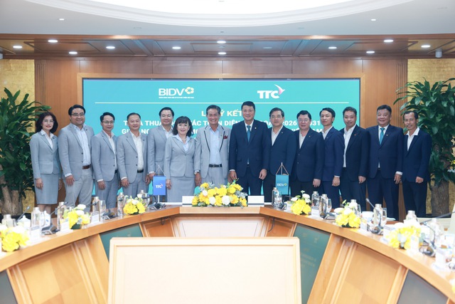 BIDV v&agrave; TTC tăng cường hợp t&aacute;c, th&uacute;c đẩy ph&aacute;t triển bền vững - Ảnh 2.