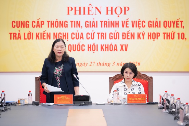 Quyết liệt trong giải quyết, trả lời một khối lượng rất lớn các kiến nghị cử tri - Ảnh 3.