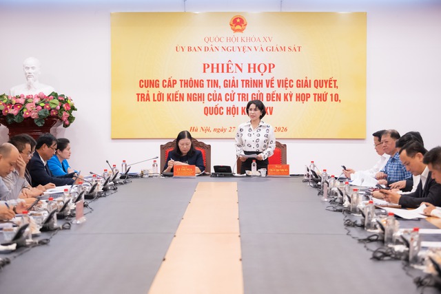 Quyết liệt trong giải quyết, trả lời một khối lượng rất lớn các kiến nghị cử tri - Ảnh 2.