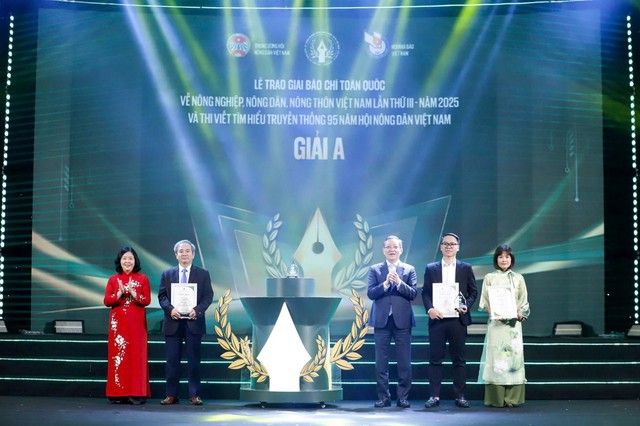 C&ocirc;ng bố Thể lệ giải b&aacute;o ch&iacute; to&agrave;n quốc về "tam n&ocirc;ng" năm 2026: Nhiều hạng mục giải thưởng lần đầu xuất hiện- Ảnh 1.