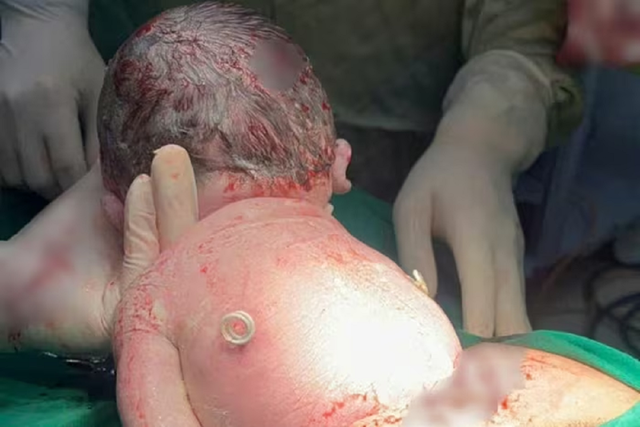 Bí ẩn em bé sinh ra với "đôi cánh nhỏ" trên lưng- Ảnh 1. Bí ẩn em bé sinh ra với "đôi cánh nhỏ" trên lưng- Ảnh 1.