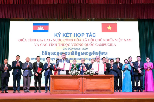 Gia Lai và 4 tỉnh Nam Lào tăng cường hợp tác, tập trung đầu tư nông nghiệp, dịch vụ du lịch- Ảnh 7. Gia Lai và 4 tỉnh Nam Lào tăng cường hợp tác, tập trung đầu tư nông nghiệp, dịch vụ du lịch- Ảnh 7.