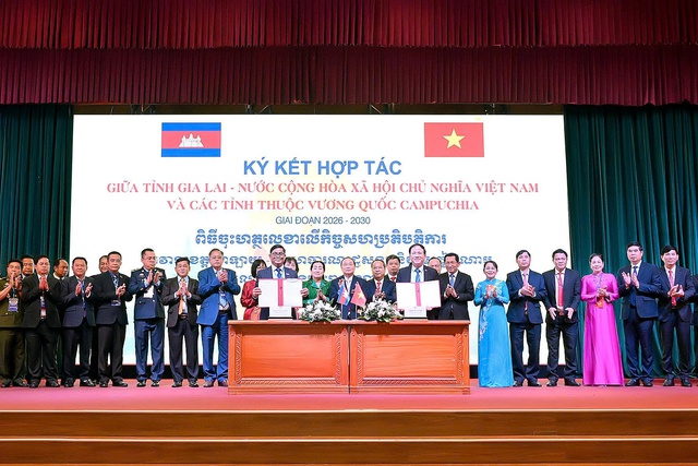 Gia Lai và 4 tỉnh Nam Lào tăng cường hợp tác, tập trung đầu tư nông nghiệp, dịch vụ du lịch- Ảnh 6. Gia Lai và 4 tỉnh Nam Lào tăng cường hợp tác, tập trung đầu tư nông nghiệp, dịch vụ du lịch- Ảnh 6.