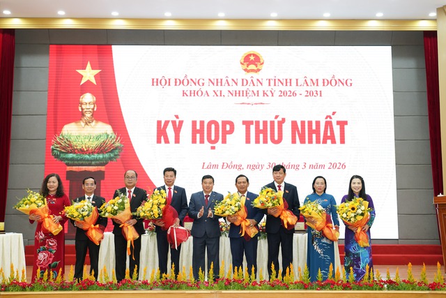 Lâm Đồng kiện toàn lãnh đạo HĐND, UBND tỉnh nhiệm kỳ 2026–2031- Ảnh 4. Lâm Đồng kiện toàn lãnh đạo HĐND, UBND tỉnh nhiệm kỳ 2026–2031- Ảnh 4.