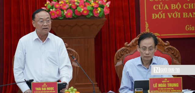 Đoàn kiểm tra, giám sát số 21 của Bộ Chính trị làm việc tại tỉnh Gia Lai - Ảnh 3.