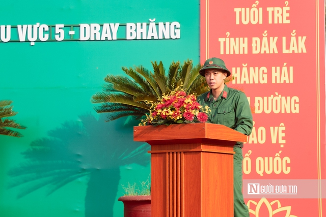 Gần 5.500 thanh ni&ecirc;n Đắk Lắk l&ecirc;n đường thực hiện nghĩa vụ qu&acirc;n sự- Ảnh 6.