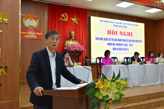 Đ&agrave; Nẵng: Ứng cử vi&ecirc;n đại biểu Quốc hội tiếp x&uacute;c cử tri 8 x&atilde; qua h&igrave;nh thức trực tuyến- Ảnh 2.