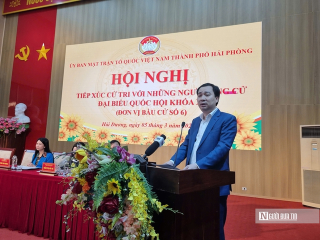 Người dân thấy ấm lòng tại buổi tiếp xúc cử tri của ứng cử viên Vũ Văn Tiến- Ảnh 2. Người dân thấy ấm lòng tại buổi tiếp xúc cử tri của ứng cử viên Vũ Văn Tiến- Ảnh 2.