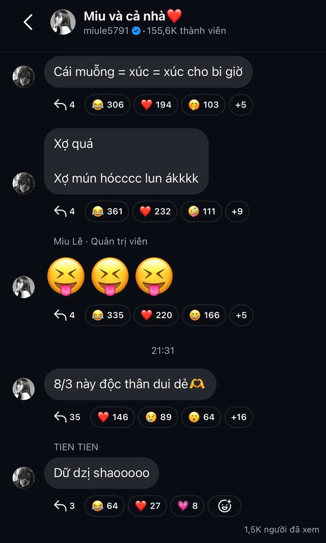 Ca sĩ Miu L&ecirc; thừa nhận "độc th&acirc;n vui vẻ" - Ảnh 1.