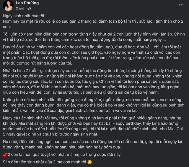 Sau ly h&ocirc;n chồng T&acirc;y, Lan Phương lần đầu h&eacute; lộ &ldquo;hạnh ph&uacute;c mới&rdquo; khiến nhiều người bất ngờ - Ảnh 2.