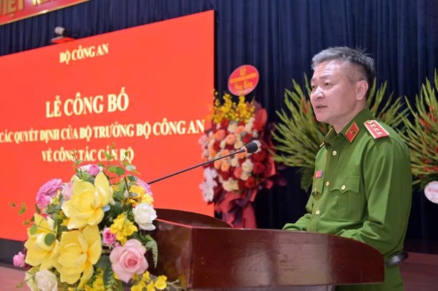 Ph&oacute; Gi&aacute;m đốc CATP được bổ nhiệm giữ chức vụ Cục trưởng Cục Cảnh s&aacute;t PCCC v&agrave; CNCH - Ảnh 1.