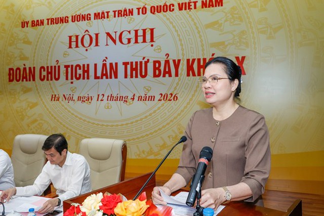 Hội nghị Đoàn Chủ tịch MTTQ Việt Nam lần thứ 7: Hoàn thiện văn kiện, chuẩn bị Đại hội XI - Ảnh 4.