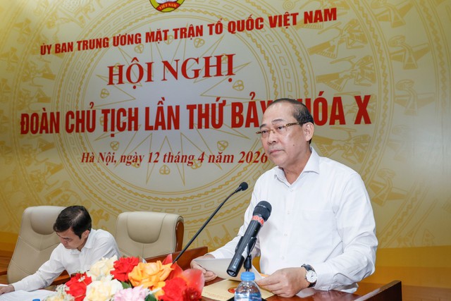 Hội nghị Đoàn Chủ tịch MTTQ Việt Nam lần thứ 7: Hoàn thiện văn kiện, chuẩn bị Đại hội XI - Ảnh 2.