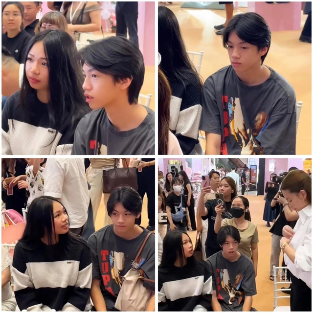 Subeo - Con trai Hồ Ngọc H&agrave; bất ngờ c&ocirc;ng khai bạn g&aacute;i khi xuất hiện tại sự kiện của mẹ - Ảnh 3.