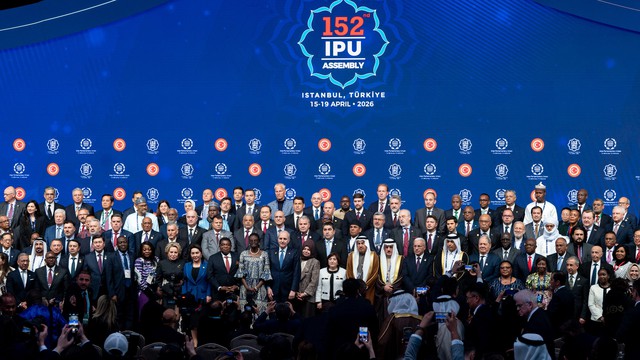 Chủ tịch Quốc hội dự khai mạc Đại hội đồng Liên minh Nghị viện thế giới lần thứ 152 - Ảnh 1.