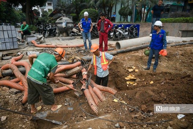 H&agrave; Nội: &Igrave; ạch thi c&ocirc;ng, đường Nguyễn Tu&acirc;n tiếp tục lỡ hẹn?- Ảnh 3.