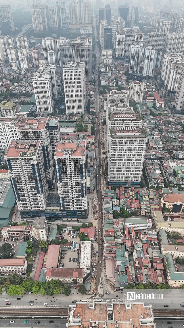 H&agrave; Nội: &Igrave; ạch thi c&ocirc;ng, đường Nguyễn Tu&acirc;n tiếp tục lỡ hẹn?- Ảnh 1.