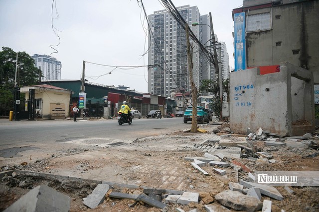 H&agrave; Nội: &Igrave; ạch thi c&ocirc;ng, đường Nguyễn Tu&acirc;n tiếp tục lỡ hẹn?- Ảnh 12.
