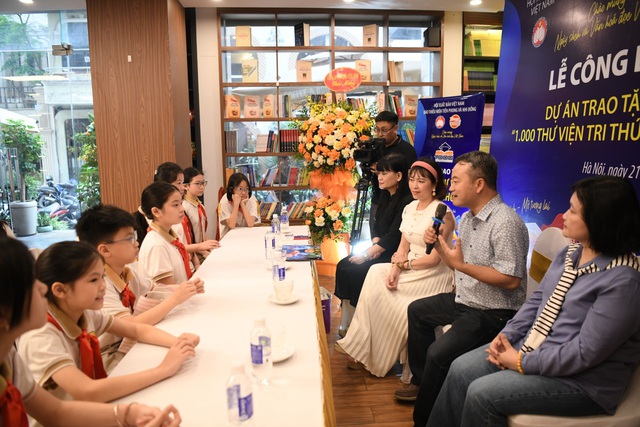 Khởi động dự &aacute;n 1.000 thư viện tri thức cho học sinh- Ảnh 7.