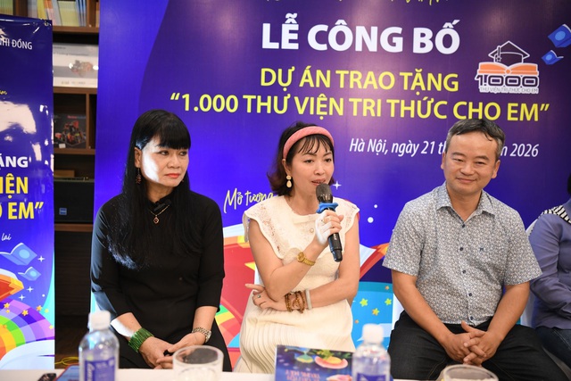 Khởi động dự &aacute;n 1.000 thư viện tri thức cho học sinh- Ảnh 8.