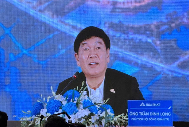 Tỷ ph&uacute; Trần Đ&igrave;nh Long: "T&ocirc;i kh&ocirc;ng bao giờ khuy&ecirc;n mọi người mua hay b&aacute;n cổ phiếu HPG"- Ảnh 1.