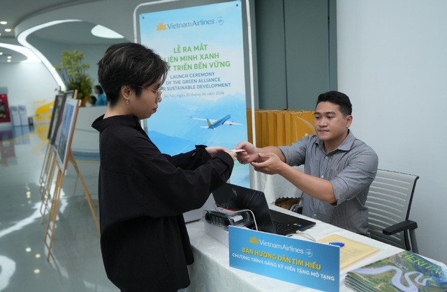 Vietnam Airlines ra mắt "Li&ecirc;n minh Xanh &ndash; Ph&aacute;t triển bền vững", lan tỏa cam kết ESG v&agrave; kết nối h&agrave;nh động v&igrave; tương lai xanh- Ảnh 6.