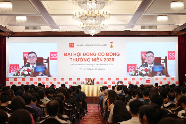 ĐHĐCĐ SSI 2026: L&ecirc;n kế hoạch tăng vốn, chia cổ tức 30% v&agrave; sẵn s&agrave;ng đ&oacute;n vốn ngoại- Ảnh 1.